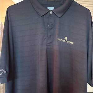 Callaway men’s black golf shirt size XXL